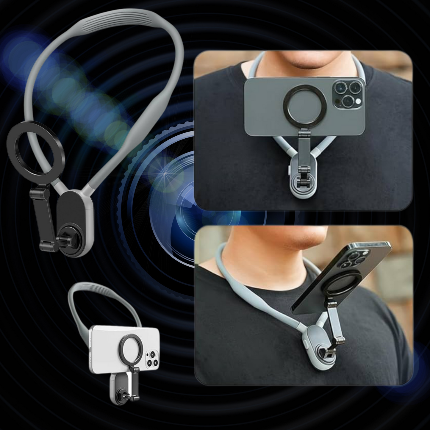 Collier mains libre ; Pratique !